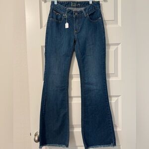 Kimes Ranch Dark Blue Flare Women's Jeans